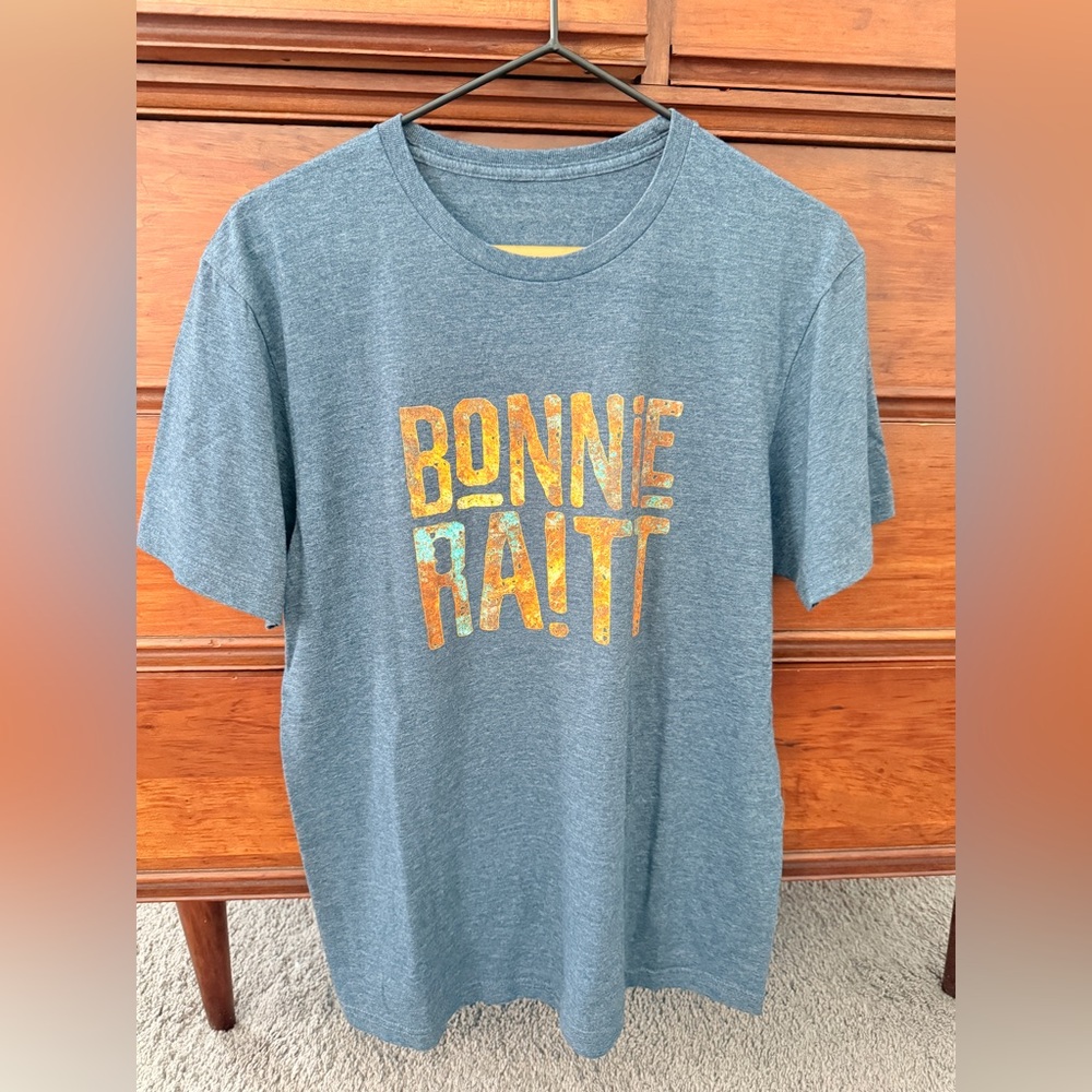 Graphic Tee with Colorful Text